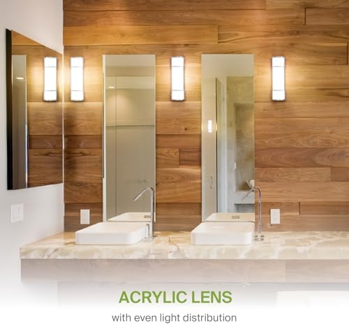 ASD 18" Nickel LED Vanity Light