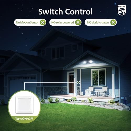 Philips 44W LED Security Flood Light, 5000K