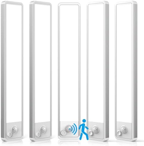 5 Pack Rechargeable Motion Sensor Under Cabinet Lights