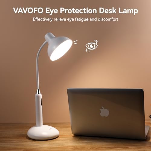 VAVOFO Wireless Desk Lamp, 6781-700 Lumens, White