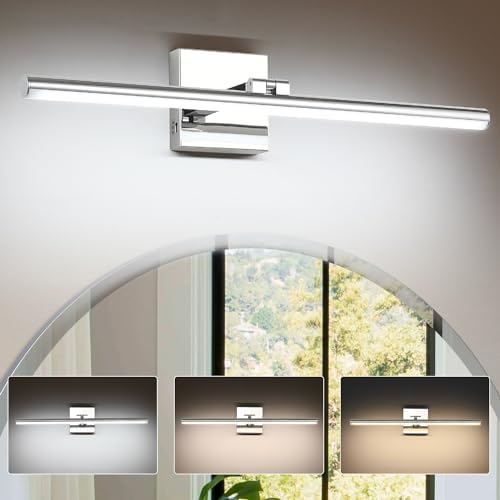 24 Inch Chrome LED Bathroom Vanity Light