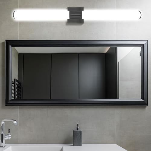 LUXRITE 36-Inch LED Bathroom Vanity Light, Black