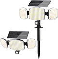 1-Pack Solar Motion Sensor Outdoor Light with Stake