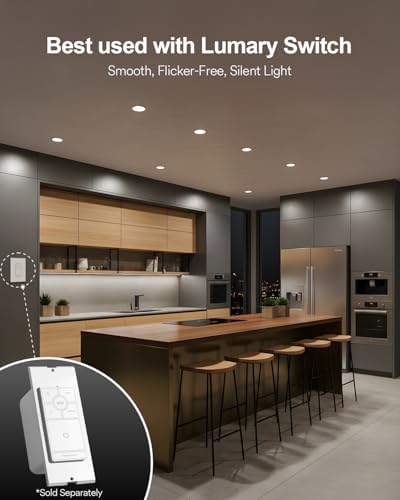 Lumary Smart 6 Inch Recessed Lighting, 13W