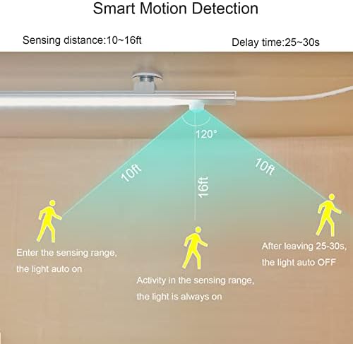17in LED Motion Sensor Under Cabinet Light