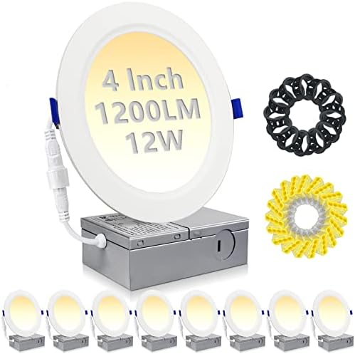 HiBay 8-Pack 4-Inch Canless LED Recessed Lighting