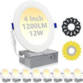 HiBay 8-Pack 4-Inch Canless LED Recessed Lighting