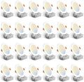 Amico 24 Pack 6 Inch LED Recessed Light