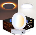 CycevSun 16 Pack 6 Inch Canless LED Recessed Lights