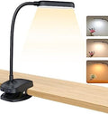 COLORLIFE Clip-On Desk Lamp, 7W, 2600mAH