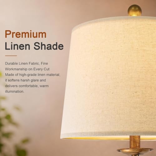 Vintage Floor Lamp, 350° Adjustable Swing Arm, 61"