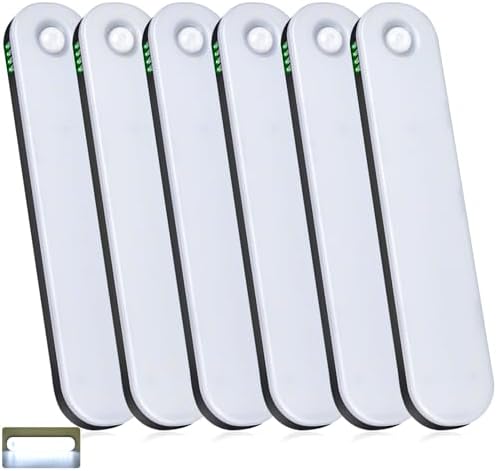 deerdance Under Cabinet Lighting, Motion Sensor, 6-Pack
