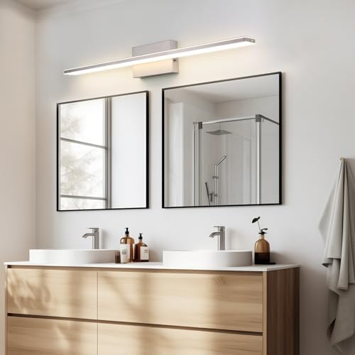 31.5 inch Brushed Nickel LED Bathroom Vanity Light