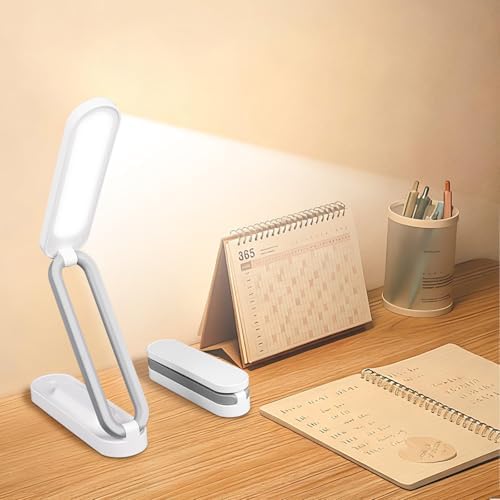 Foldable Rechargeable LED Desk Lamp, White