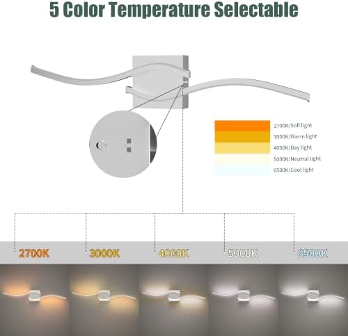 23inch Brushed Nickel 5CCT LED Vanity Light