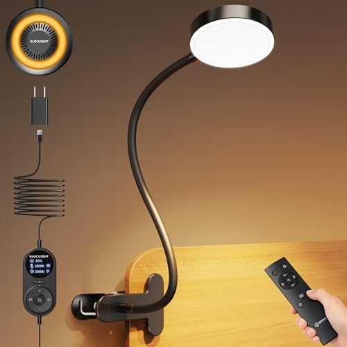 Glocusent 72 LED Desk Lamp, Amber Night Light