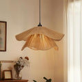 Littleglovo 15.7" Boho Jute Rope Hanging Light