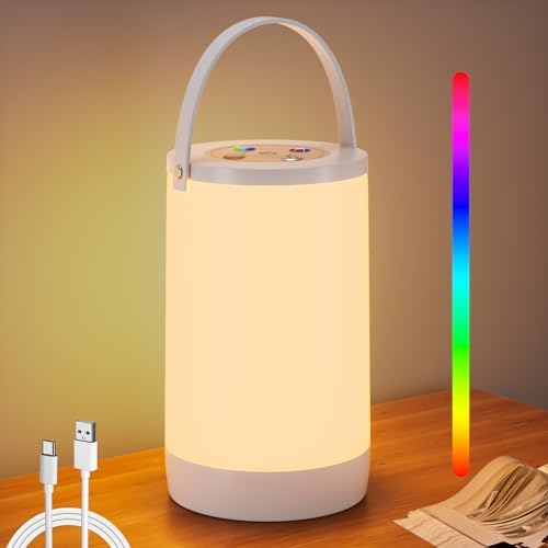 Hensam Rechargeable Dimmable Bedside Night Light
