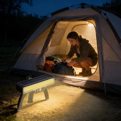 Solar Outdoor Motion Light, Automatic Wide-Angle Step Light