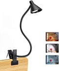 LiFMIRA Black USB Clip-On Reading Lamp, 3 Color Modes