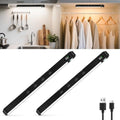 WILLED Rechargeable Under Cabinet Light Bars, 2 Pack