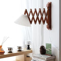 Plug-in Swing Arm Wall Sconce, Brown