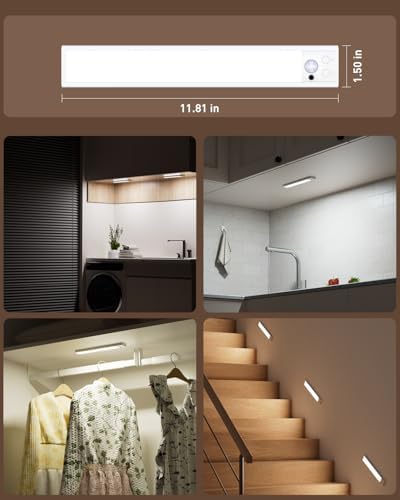 Wireless RGB Motion Sensor Lights, 4 Pack