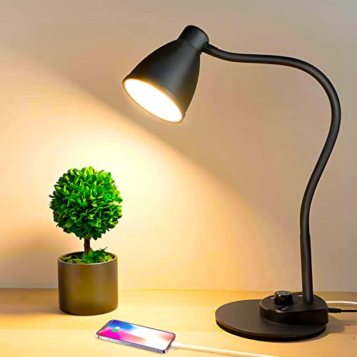 BOHON 900-Lumen Dimmable USB Desk Lamp — Black - Field & Lumen Lighting