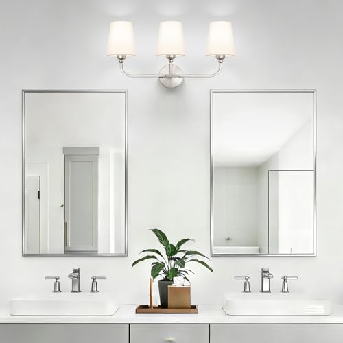 Brushed Nickel Bathroom Vanity Light