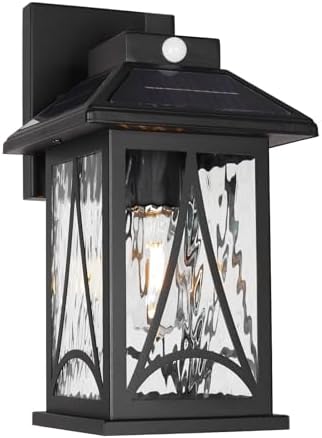 Solar Motion Sensor Wall Lights, Waterproof, SR016-W