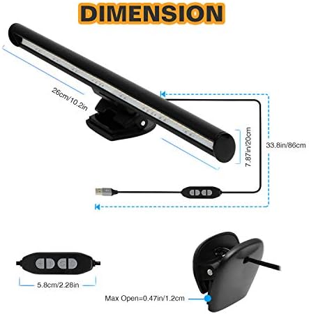 USB-Powered LED Monitor Light Bar for Computer