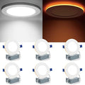 Meconard 6 Pack 4 Inch LED Recessed Lighting