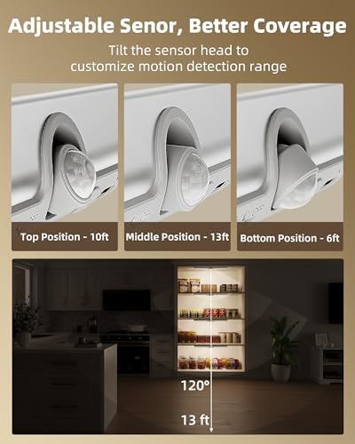 EZVALO 17-Inch Motion Sensor Closet Lights