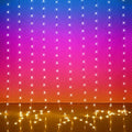 LED Curtain Lights, 9.8ft x 9.8ft 300 LED Color Changing