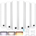 RUIKORING 8.5" Under Cabinet Lights, 6 Pack