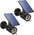 Solar Motion Security Lights, 2 Pack, 3600mAh