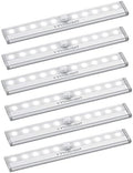 VYANLIGHT 6-Pack Battery Operated Motion Sensor LED Strip Light