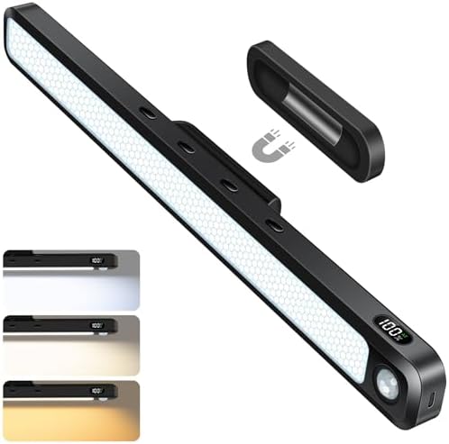 Ferswe 5W Motion Sensor Magnetic Light Bar, 2500mAh