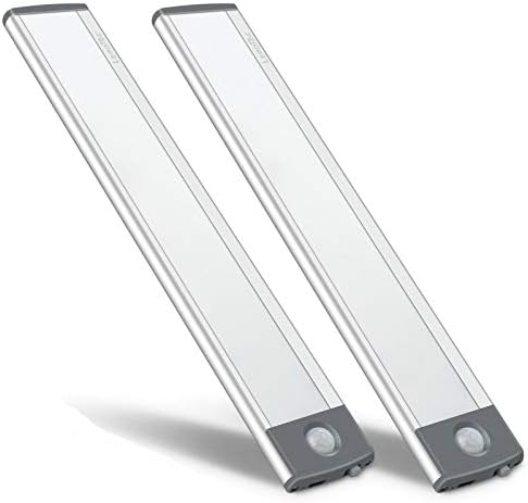30-LED Motion Sensor Cabinet Light, USB Rechargeable, 2-Pack