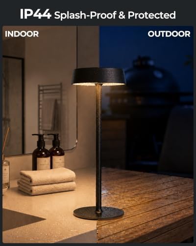 EZVALO Rechargeable Cordless RGB Table Lamp