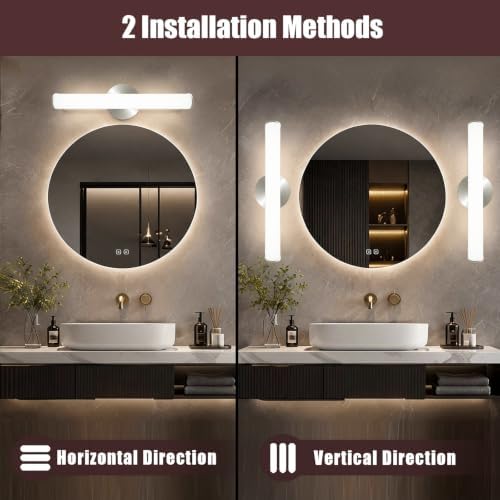OOWOLF LED Bathroom Vanity Light