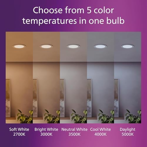 PHILIPS 12-Pack 6-Inch Slim Canless LED Downlight