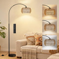 Ambimall Arc Floor Lamp, Adjustable Color Temperature and Brightness