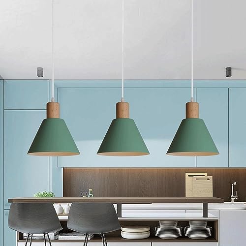Modern Industrial E27 Wrought Iron Single-Head Pendant Lamp
