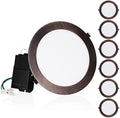 TORCHSTAR 6-Pack 8 Inch LED Recessed Lighting