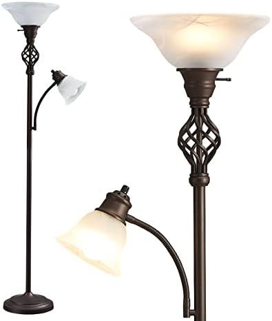 GyroVu LED Torchiere Floor Lamp