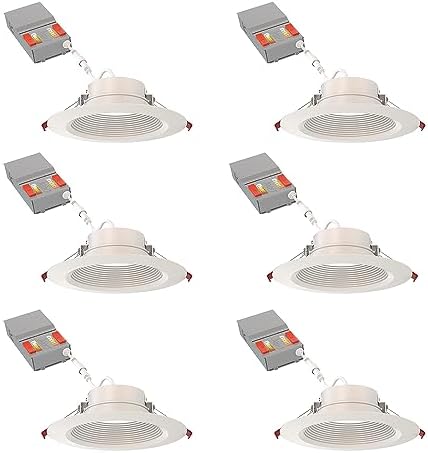 Juno 6" Canless Wafer LED Light 6Pk