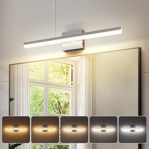 24 Inch 18W Brushed Nickel LED Bathroom Vanity Light