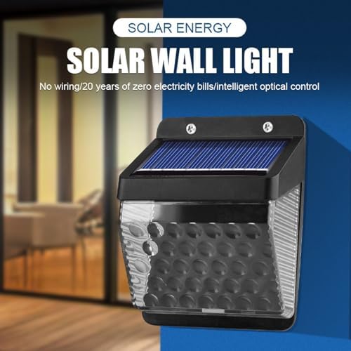 Outdoor Solar Lights, Motion Sensor, 3 Lighting Modes