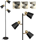 LALISU Industrial 3-Light Tree Floor Lamp